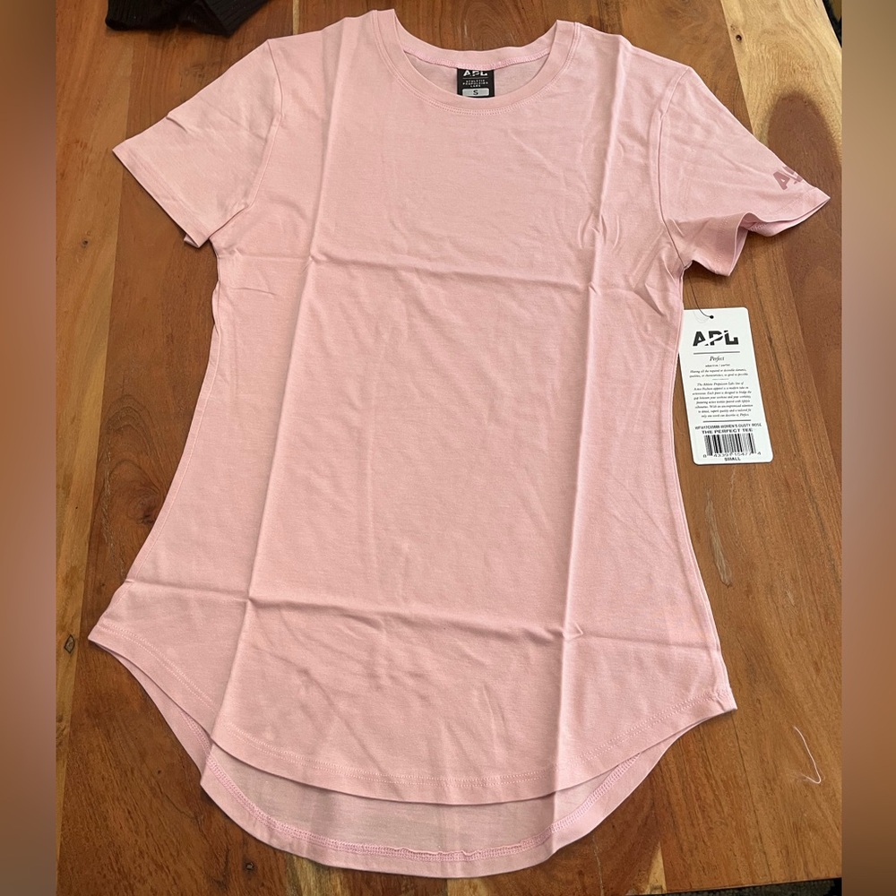 NWT APL The Perfect Tee in Dusty Rose Pink - Size S